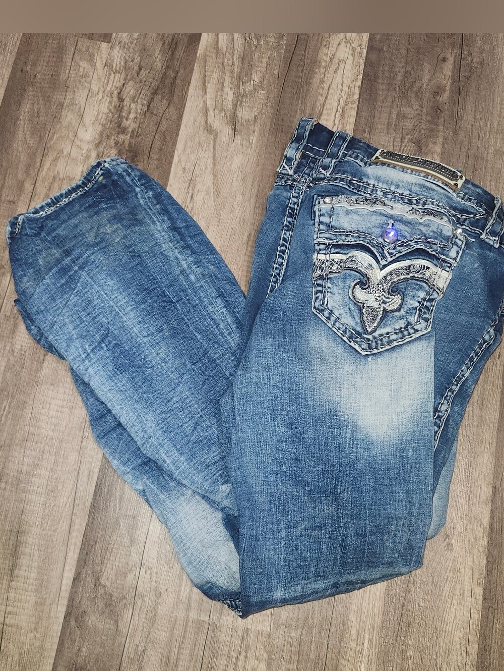 Womens Rock Revival Jeans